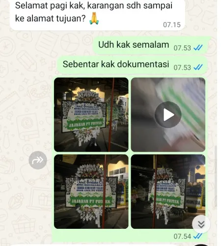 Pengiriman Papan Bunga Selamat Sukmajaya