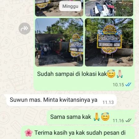 Pengiriman Papan Bunga Duka Sukmajaya