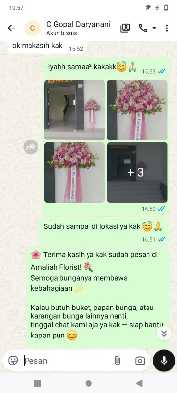 Pengiriman Karangan Bunga Sukmajaya