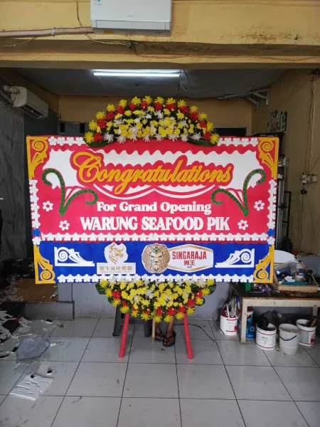 Papan Bunga Ucapan Selamat Sukmajaya