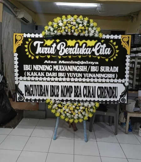 Papan Bunga Duka Sukmajaya