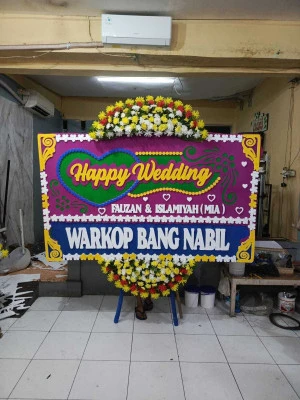 Papan Bunga di Sukmajaya