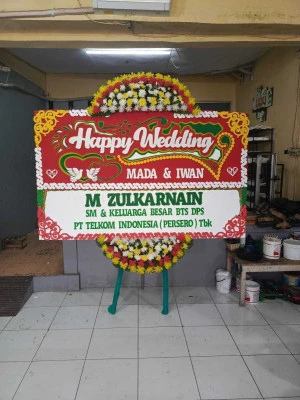 Papan Bunga di Sukmajaya