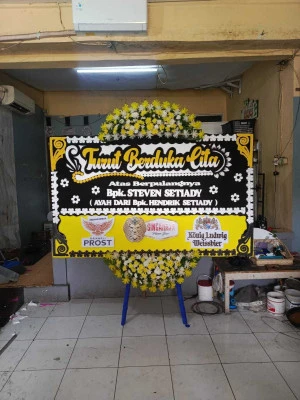 Papan Bunga di Sukmajaya