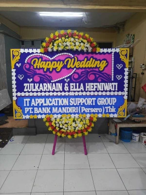 Papan Bunga di Sukmajaya