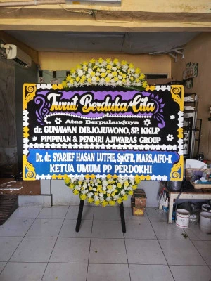 Papan Bunga di Sukmajaya